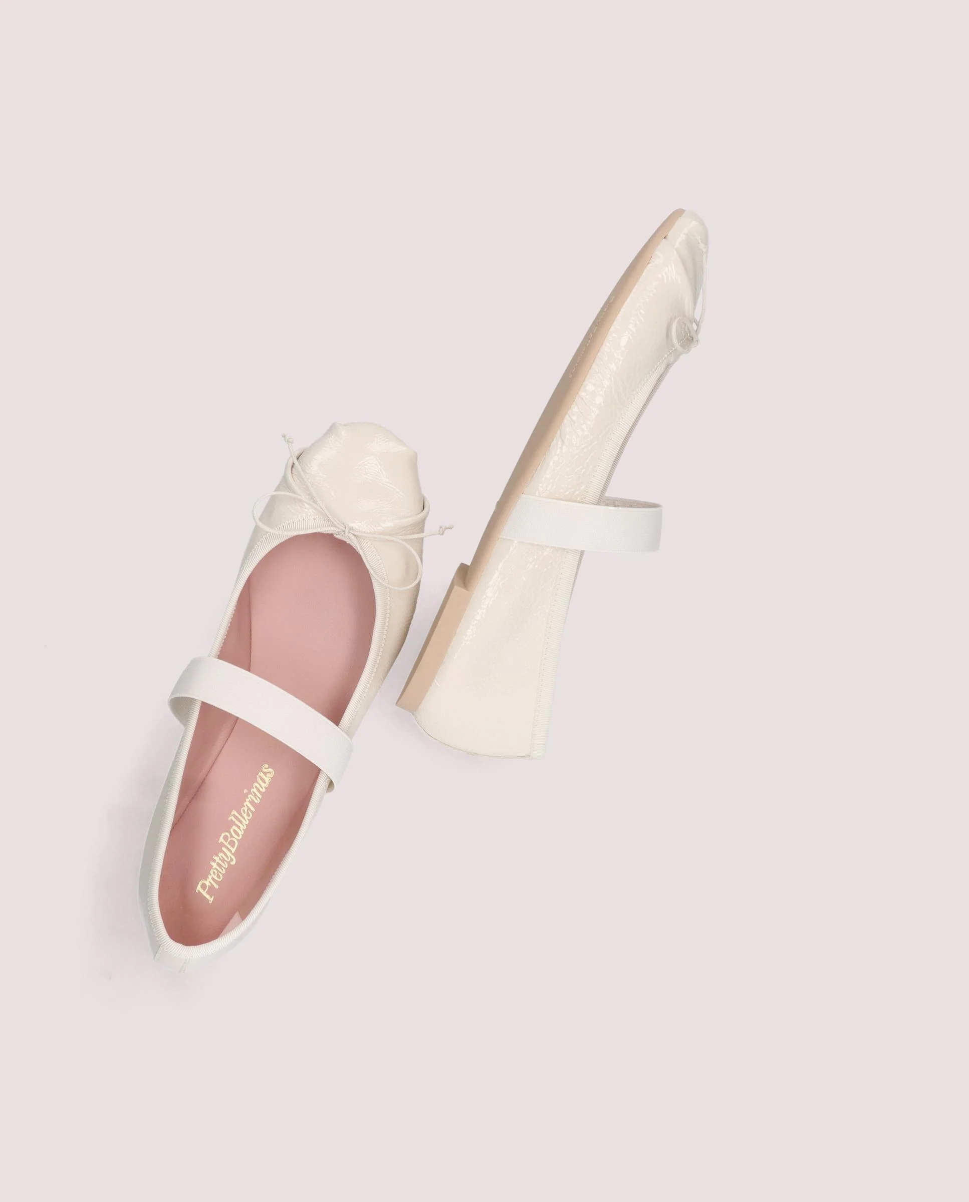 Bailarinas Nicole Blancos Charol - Image 4