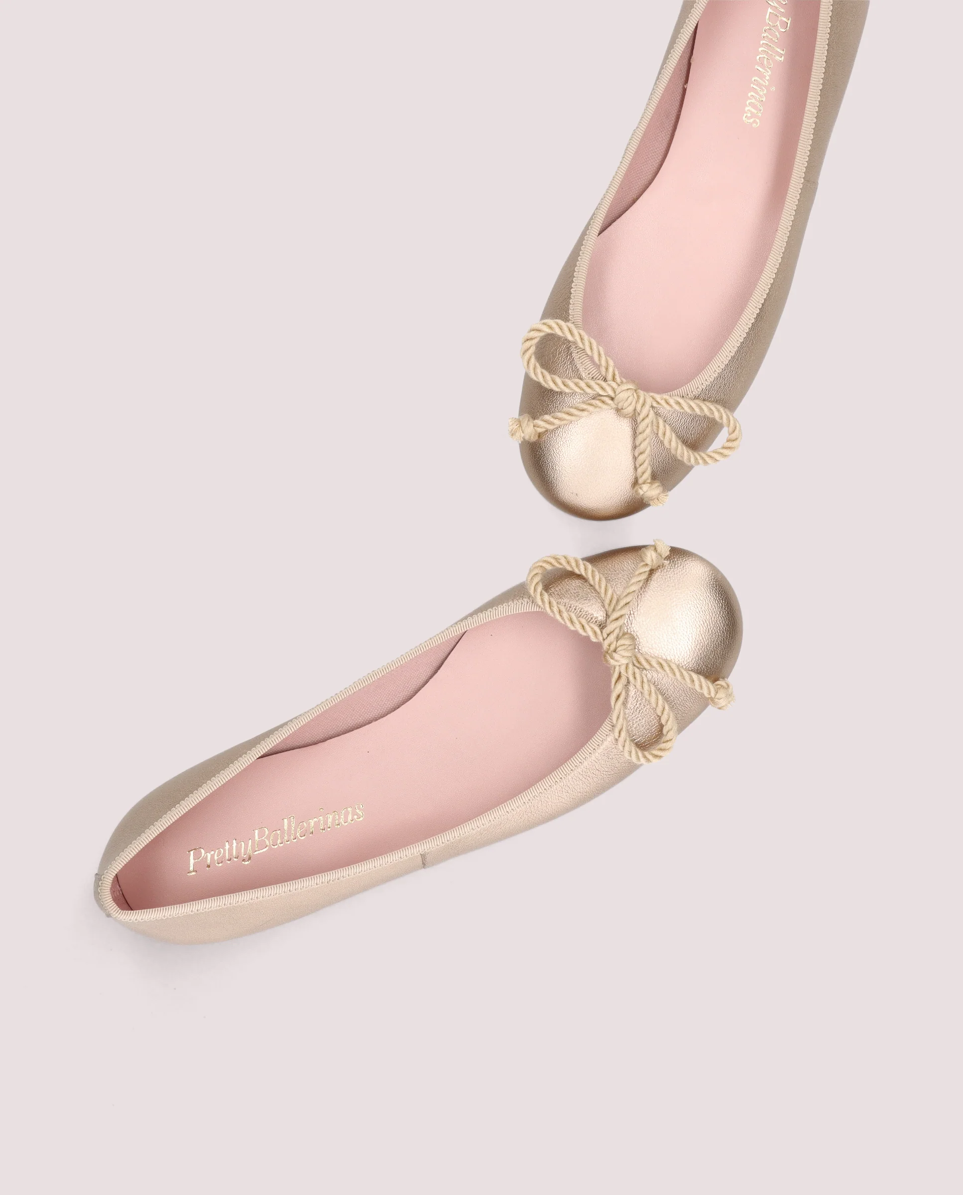 Bailarinas Rosario Dorados Pieles metalizadas - Image 4