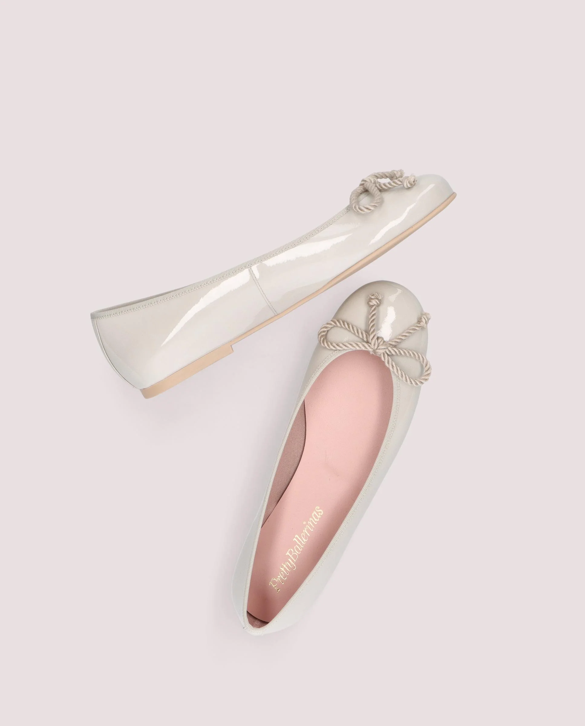 Bailarinas Rosario Grises Charol - Image 4