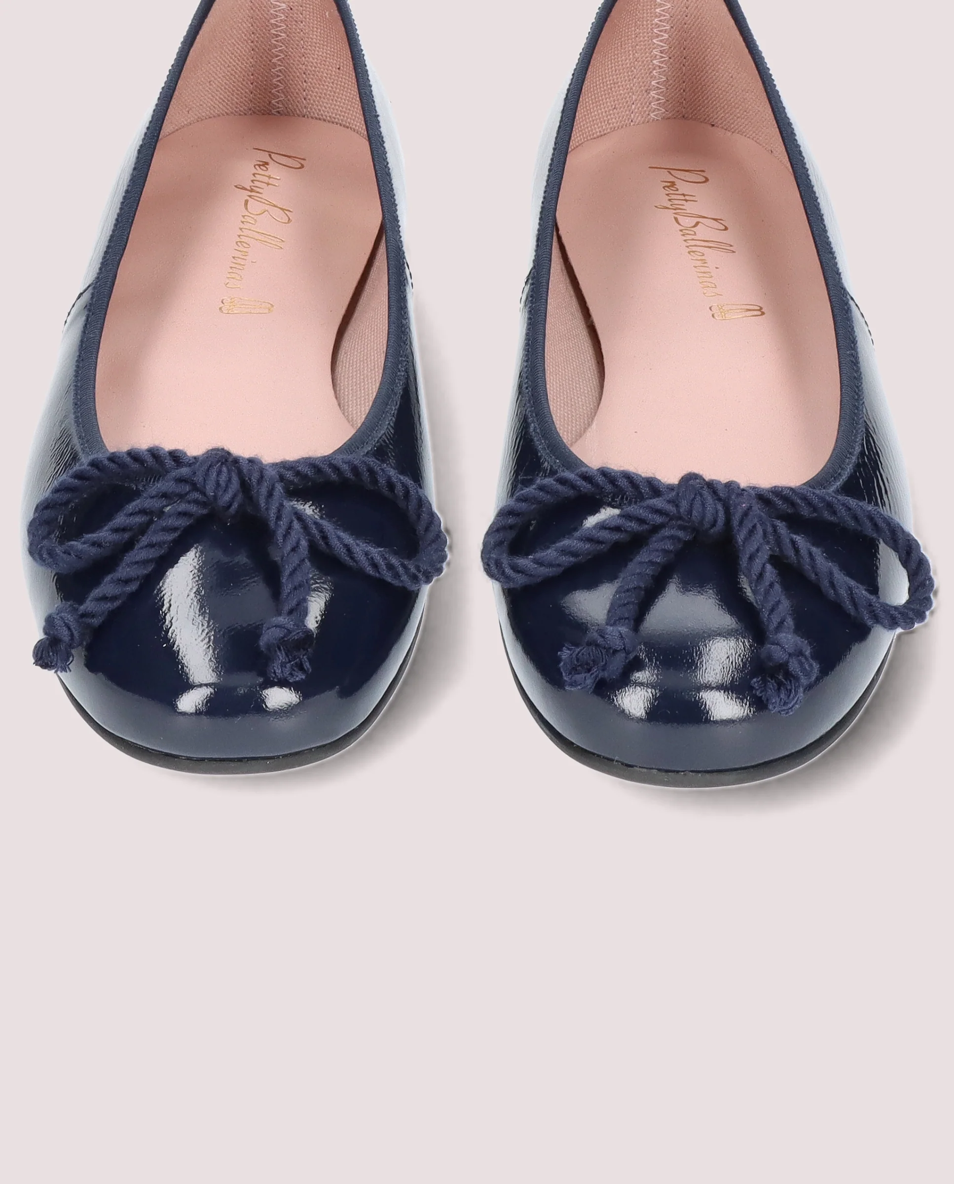 Bailarinas Rosario Azules Charol - Image 4