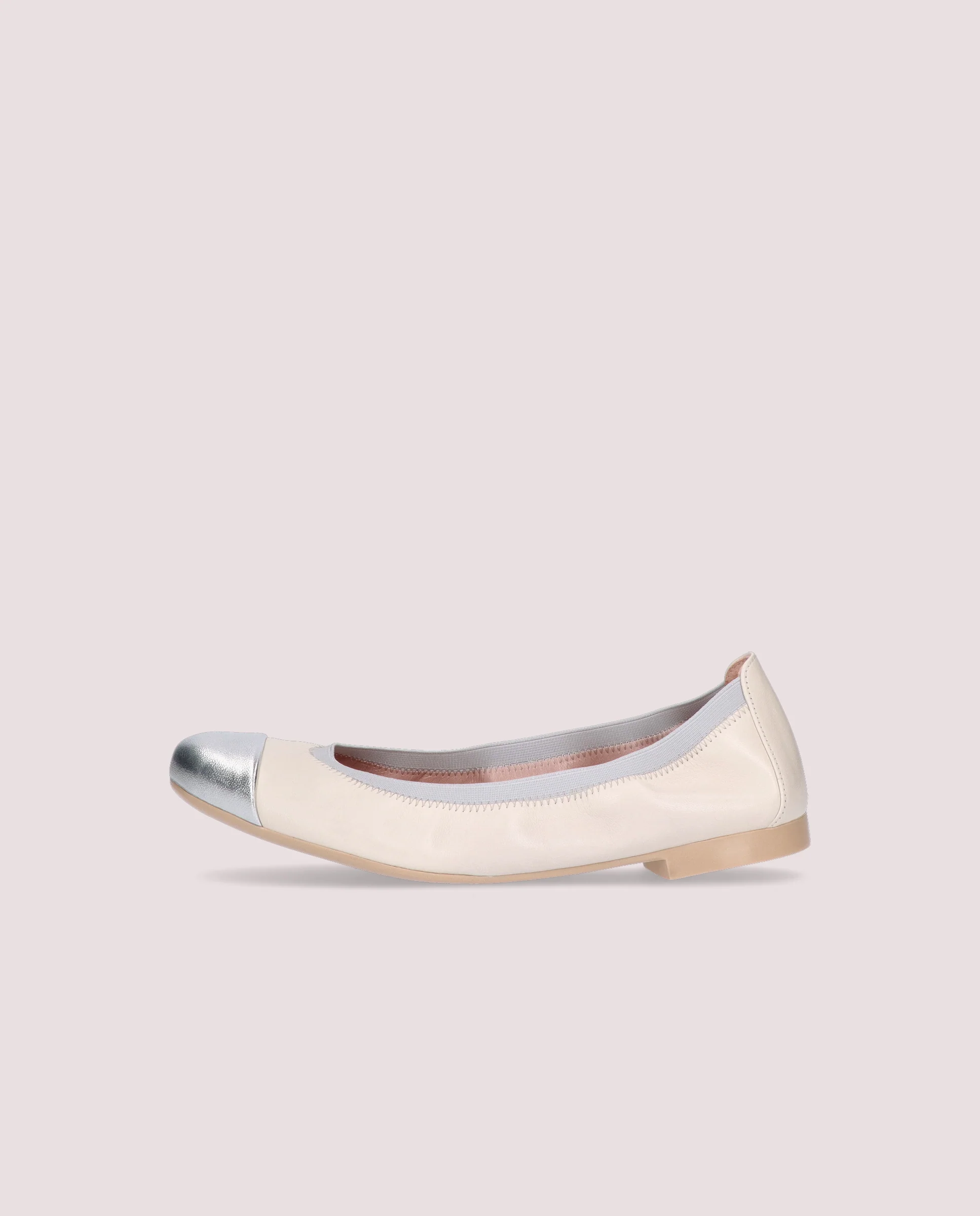 Bailarinas Shirley Blancos Piel - Image 3