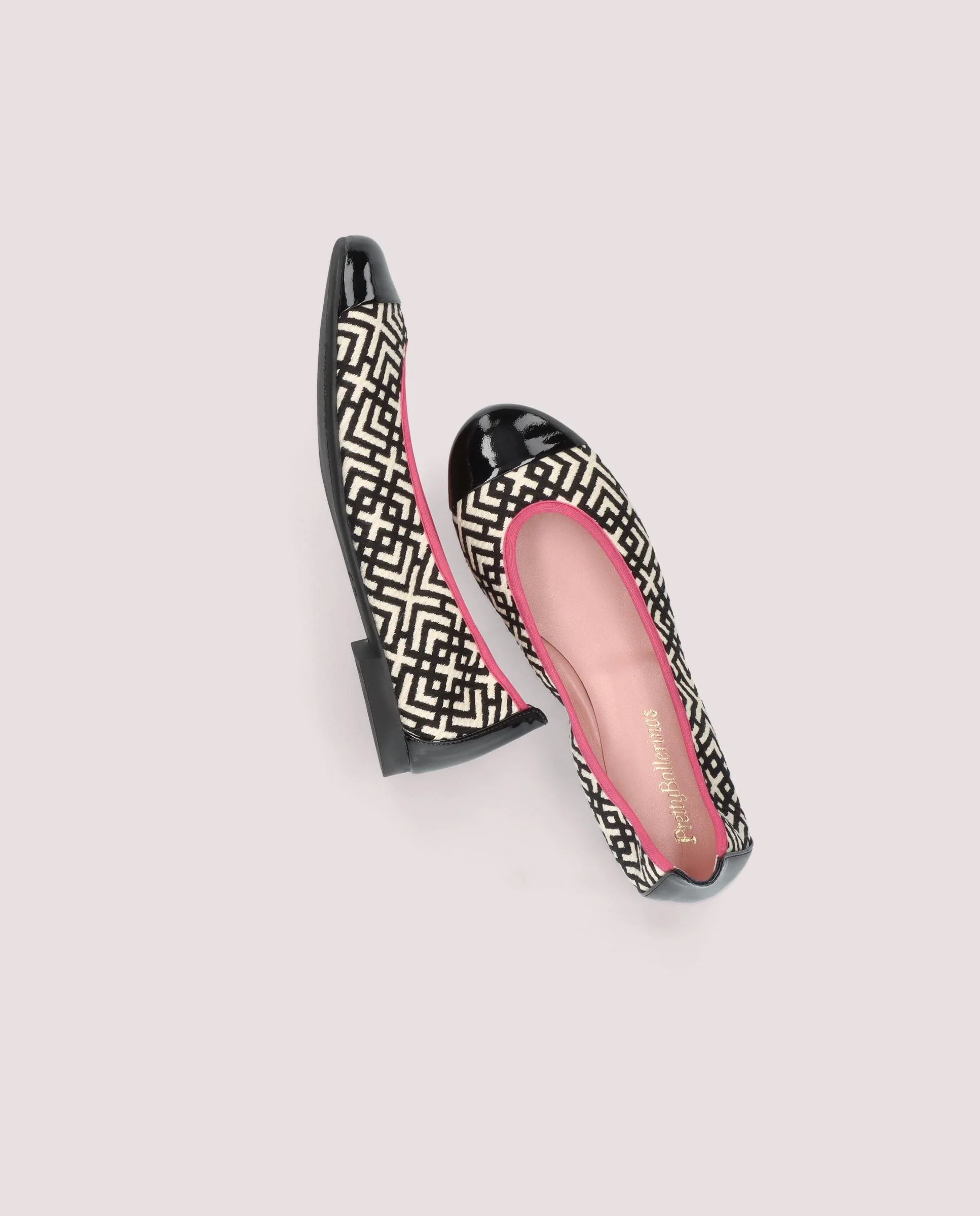 Bailarinas Shirley Negros Tejidos - Image 4