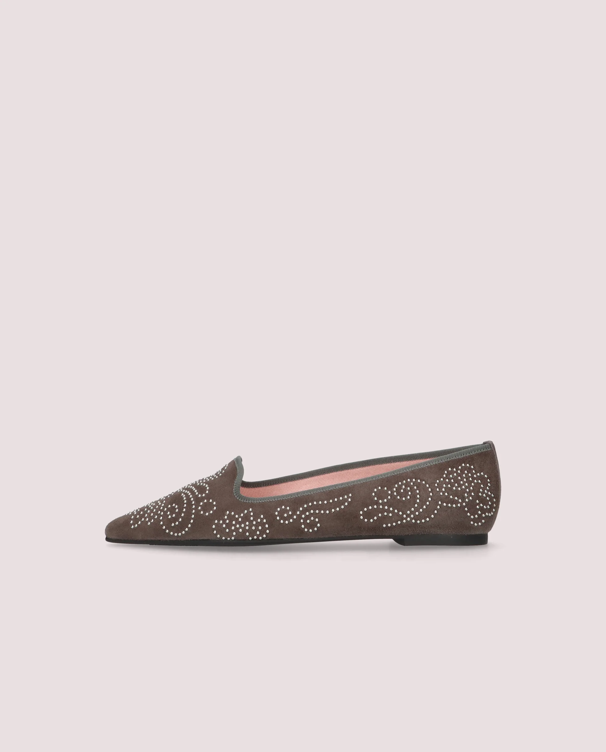 Loafers Ella Grises Ante - Image 3