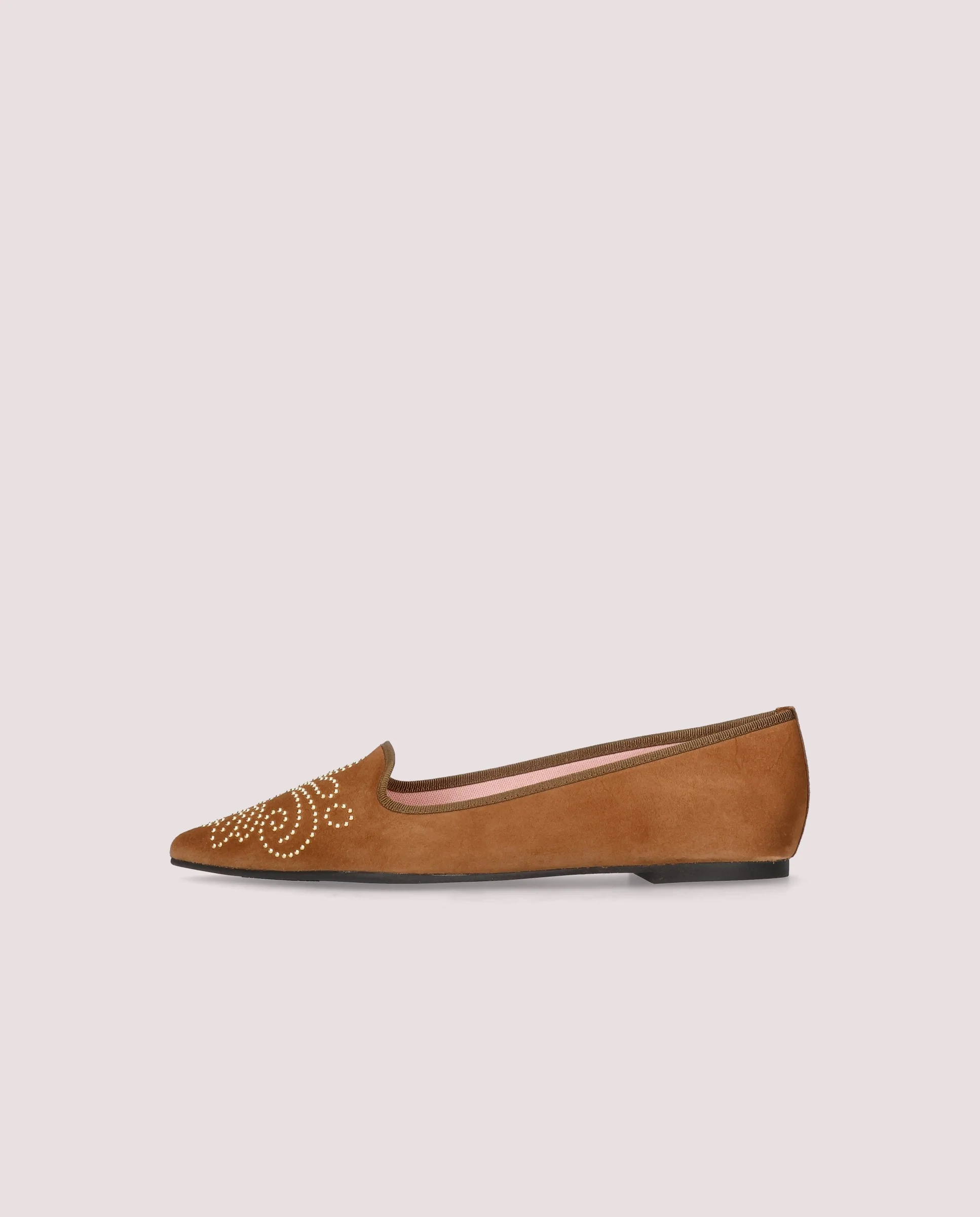 Loafers Ella Marrones Ante - Image 3