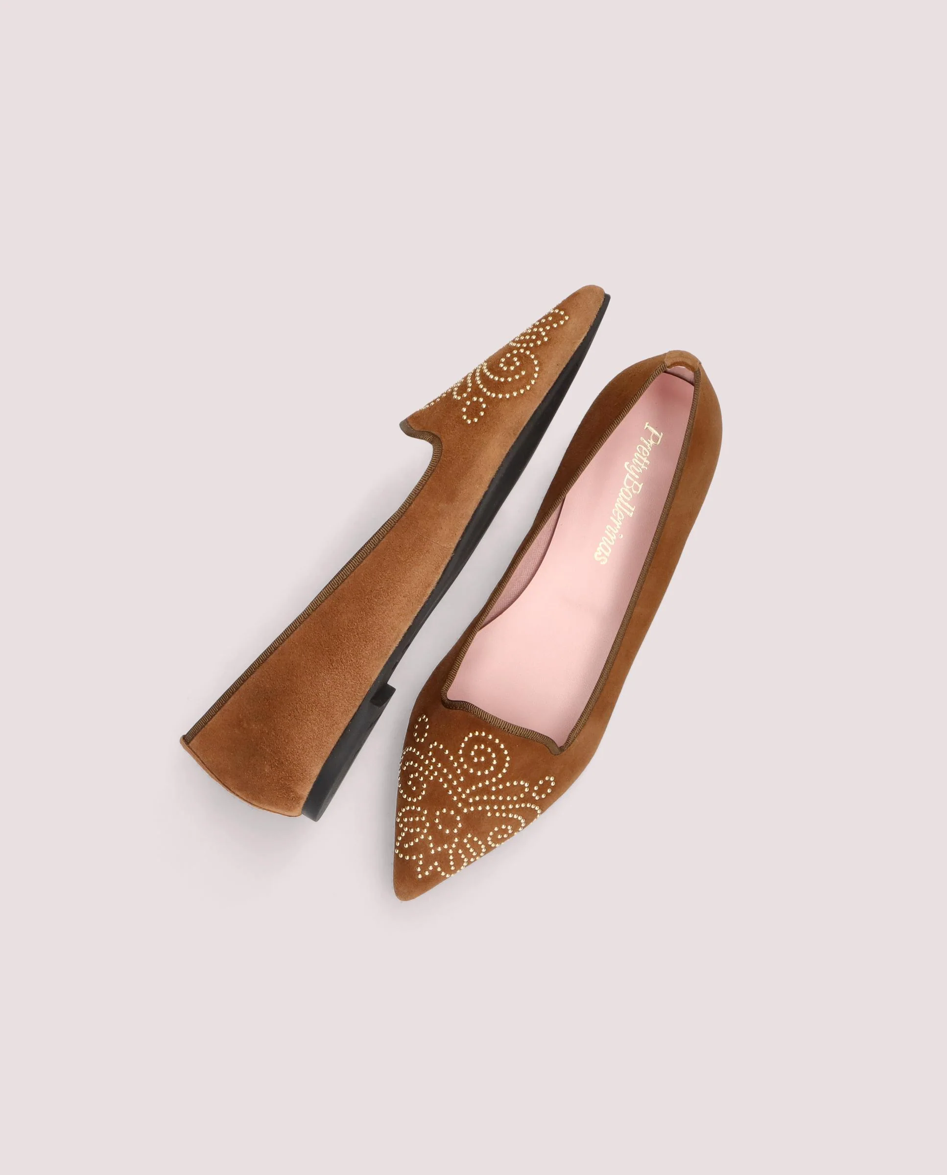 Loafers Ella Marrones Ante - Image 4