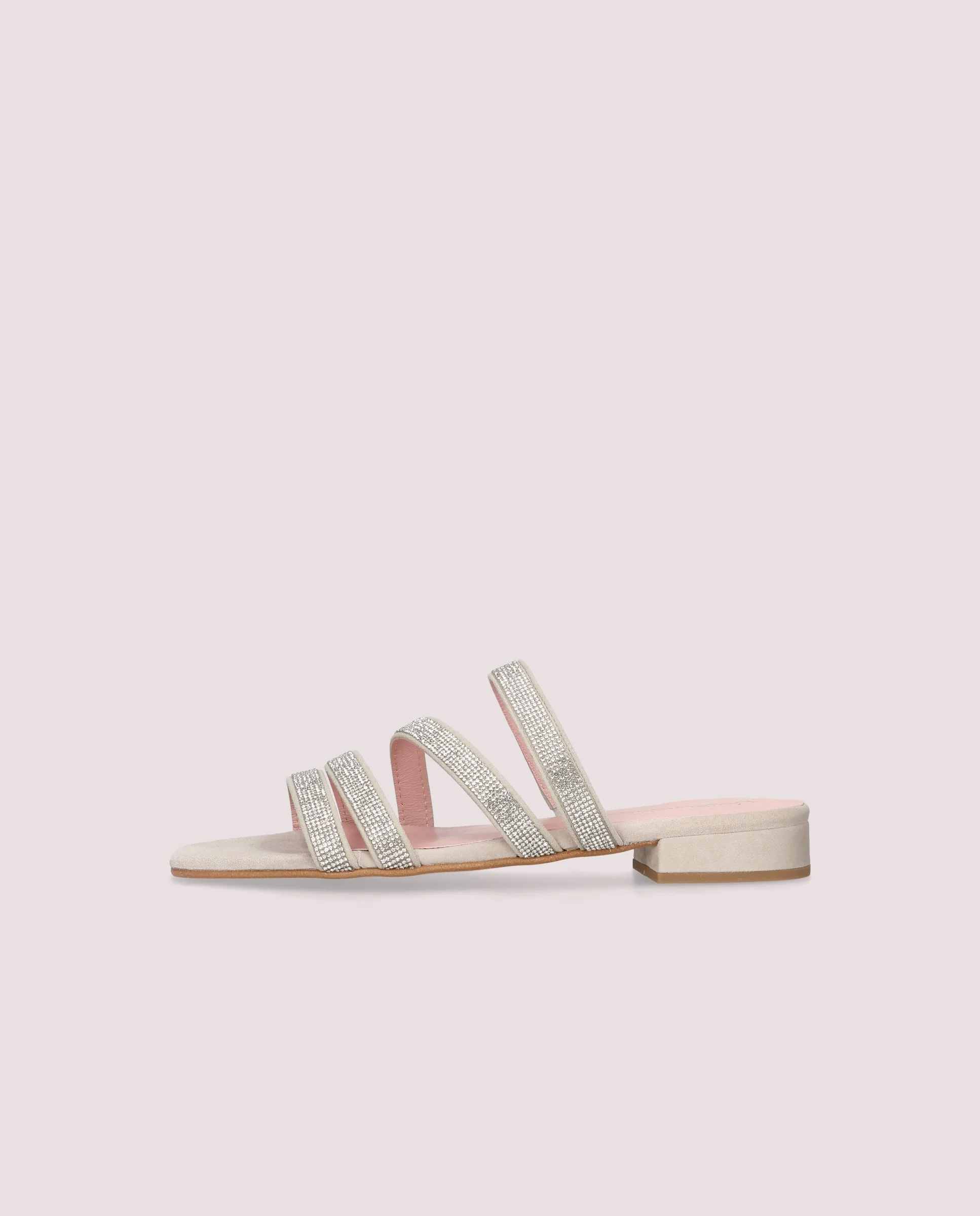 Sandalias Eva Grises Ante - Image 3