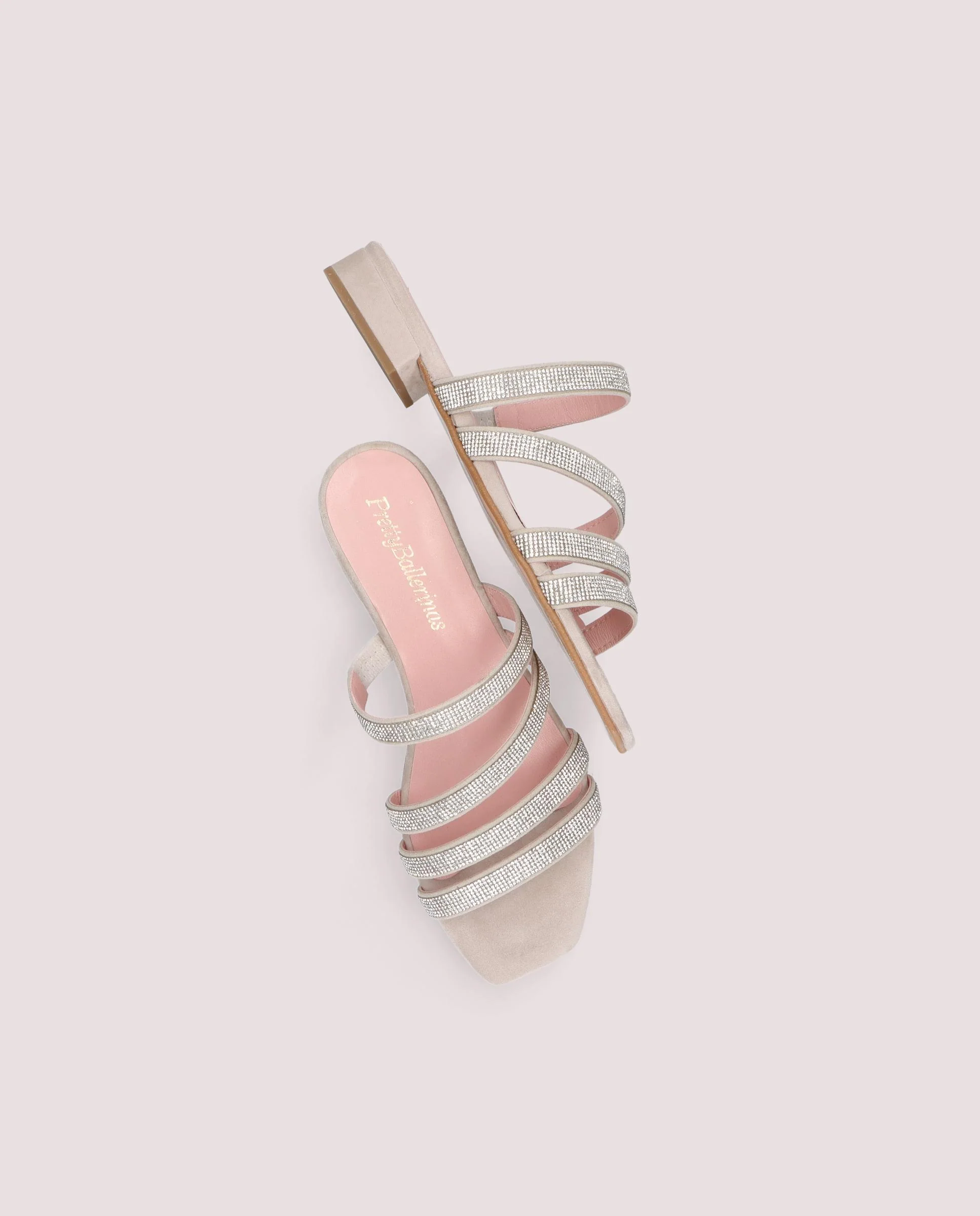 Sandalias Eva Grises Ante - Image 5